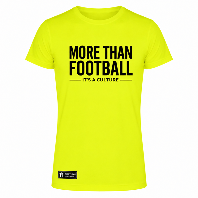 Tričko MORE THAN FOOTBALL neon